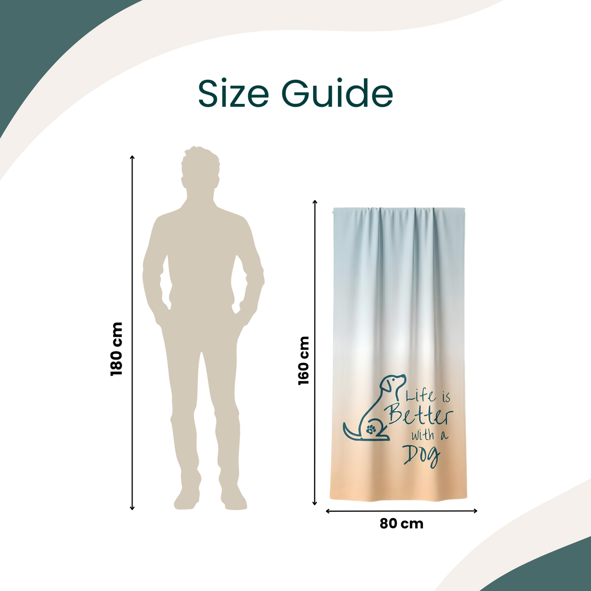 Better with a Dog Beach Towel
