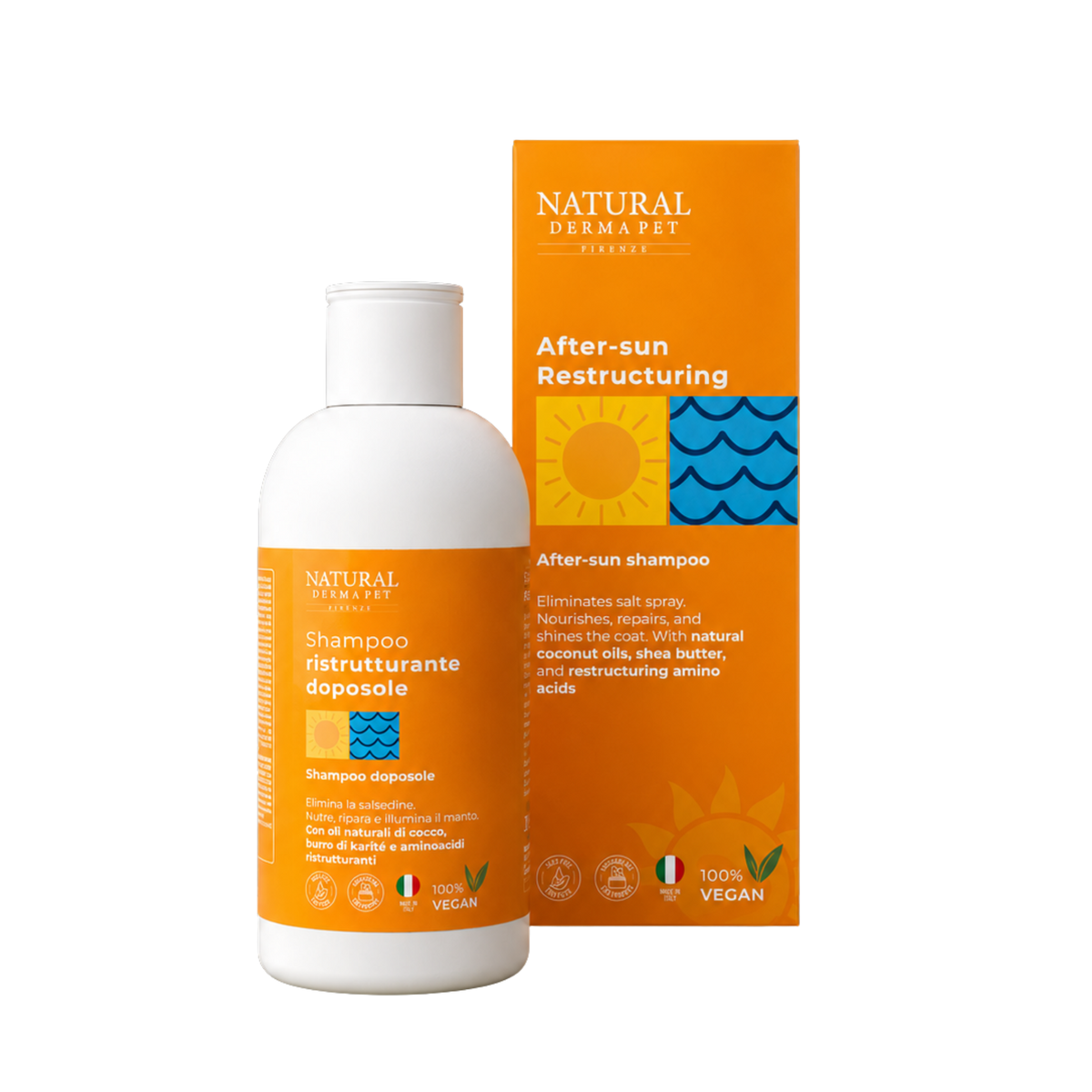 After-Sun Restructuring Shampoo with Coconut Oil & Shea Butter