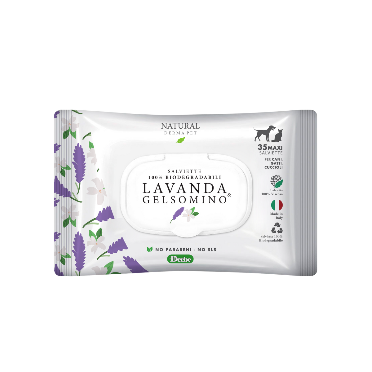Lavender & Jasmine Coat Cleansing Wipes