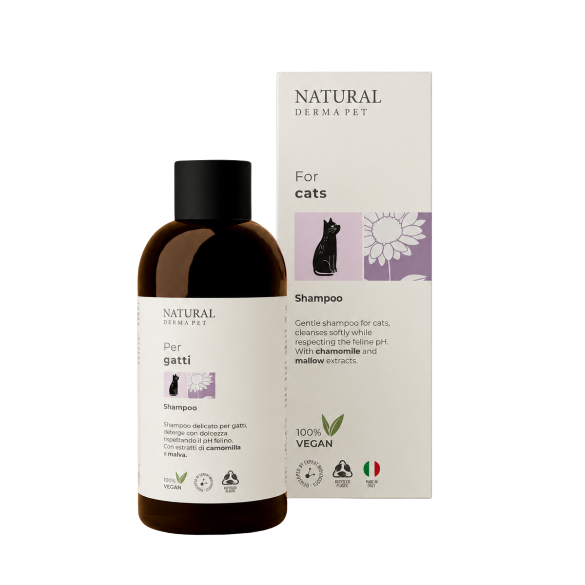 Soothing Cat Shampoo with Chamomile & Mallow