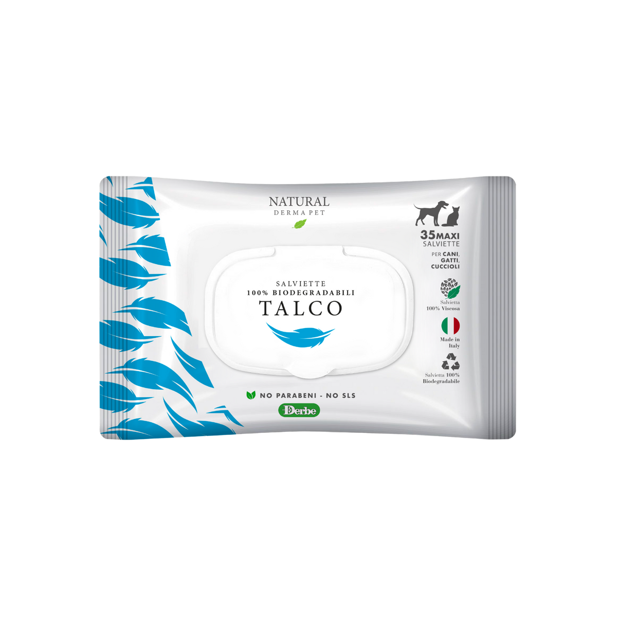 Talcum-Scent Coat Cleansing Wipes