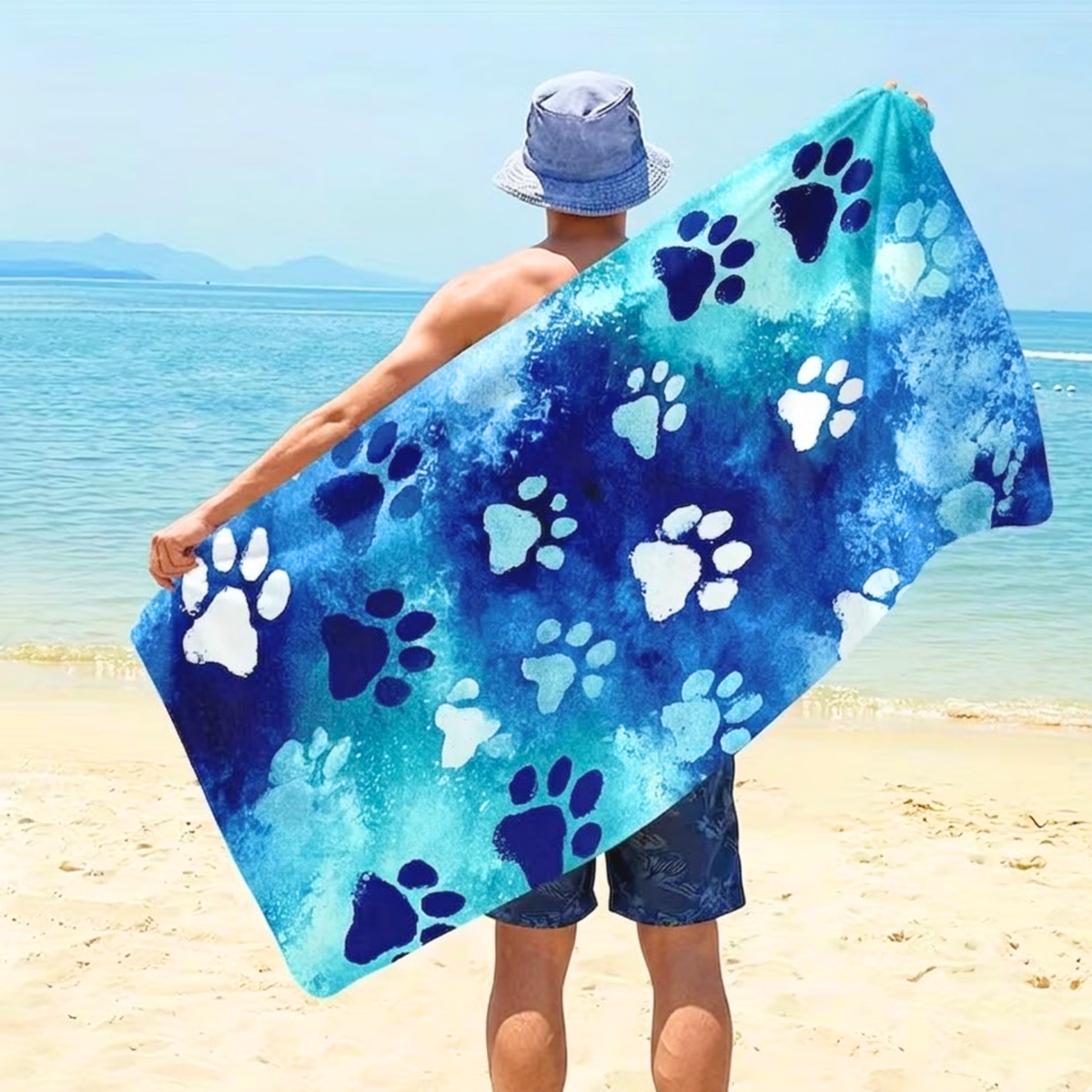 OceanPaw Beach Towel