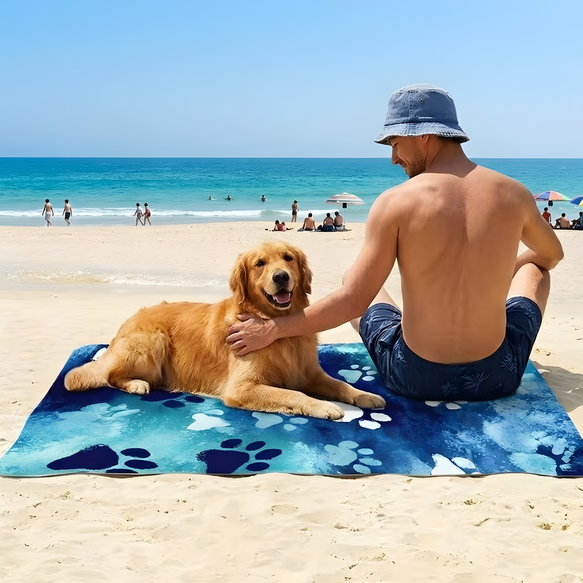 OceanPaw Beach Towel