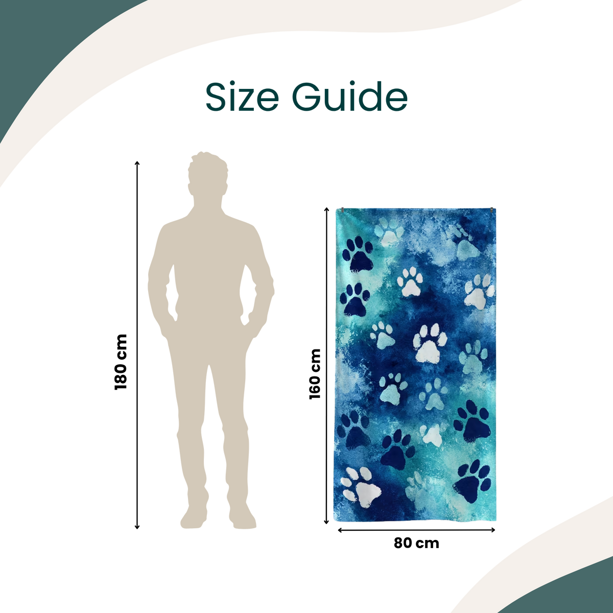 OceanPaw Beach Towel