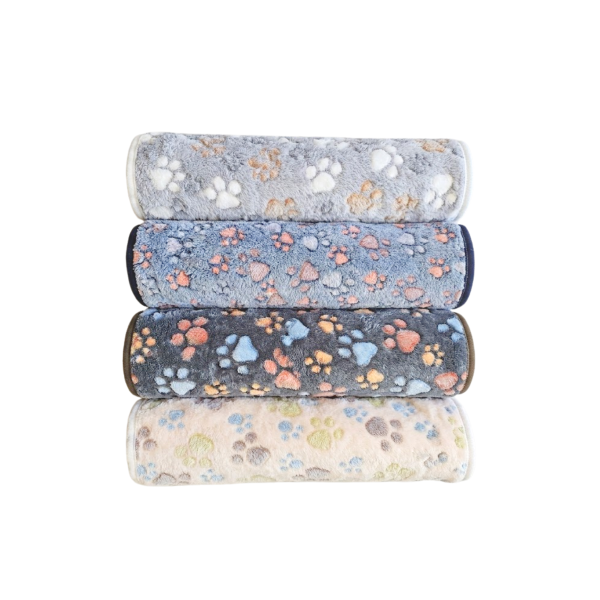PawPrint 4-Pack Blankets