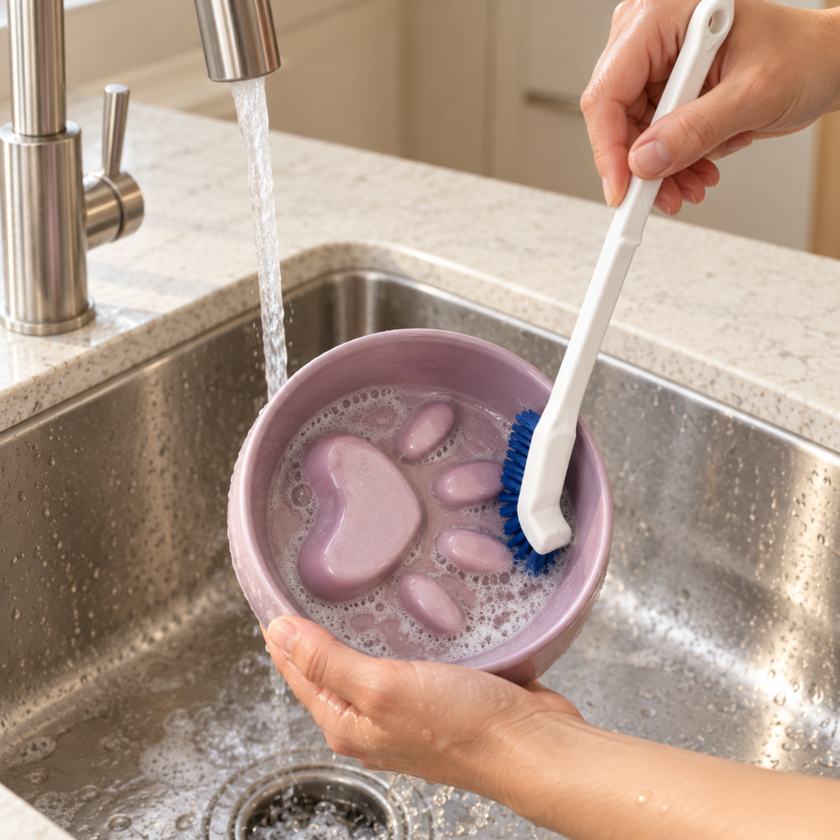 Pet Bowl Cleaning Brush