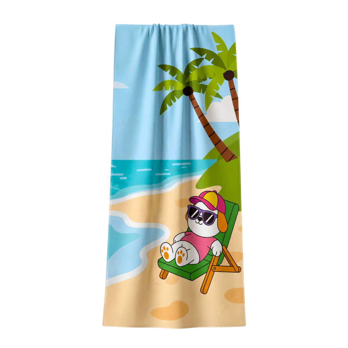 Sunset Vibes Beach Towel