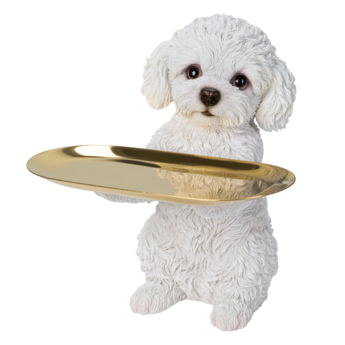 White Poodle - Accessory Holder