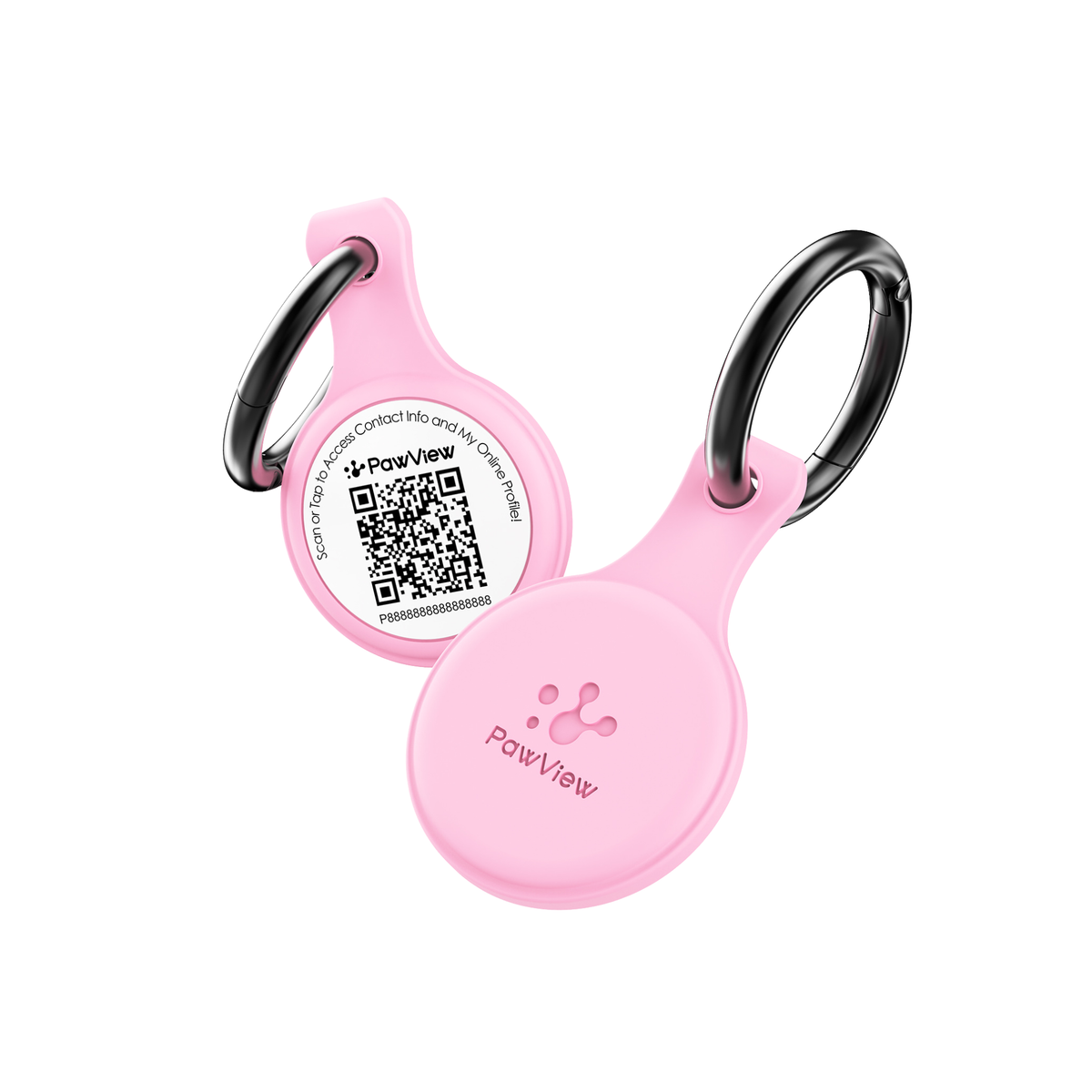 Anti-Loss Smart Pet ID Tag - NFC & QR Code