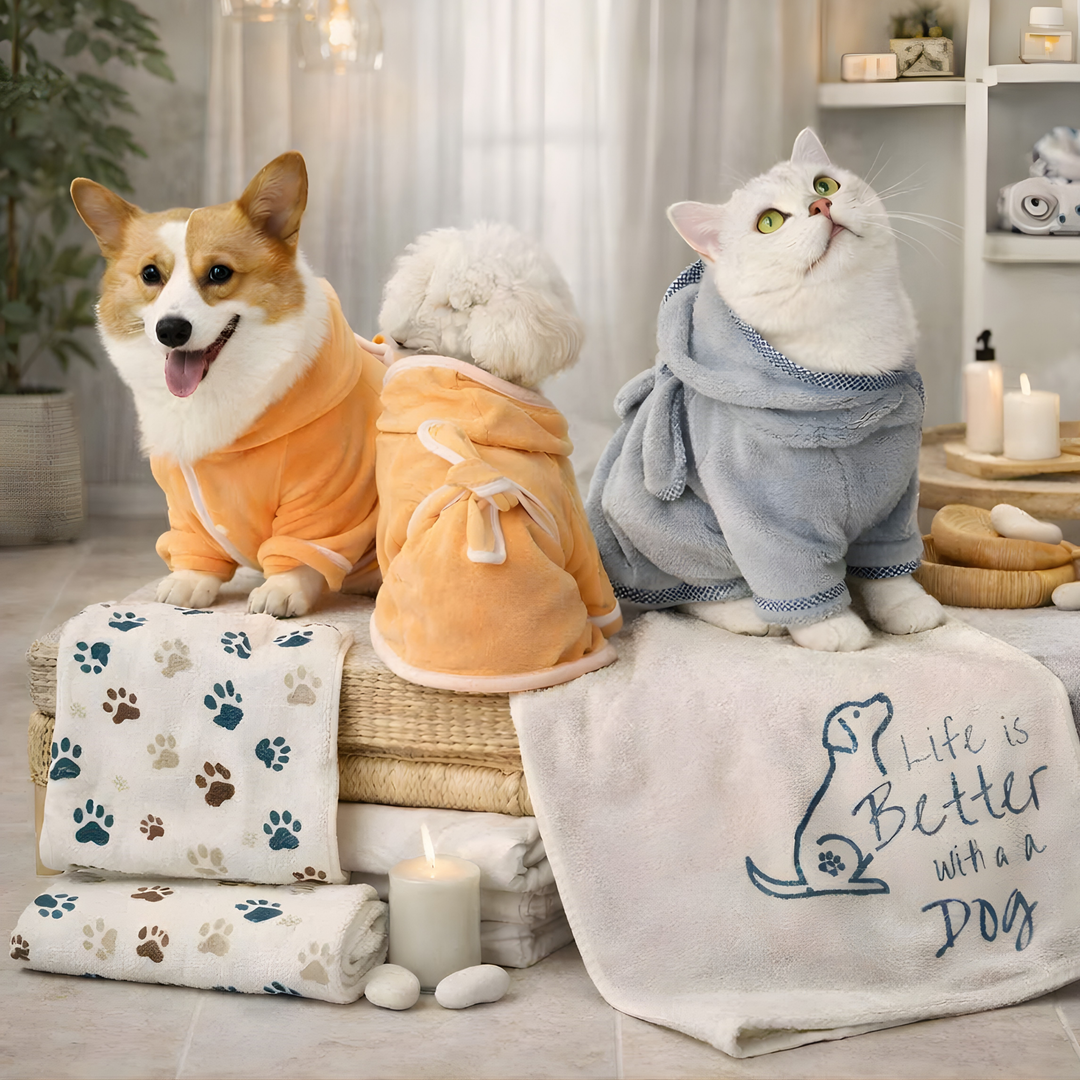 Bath Robes & Towels