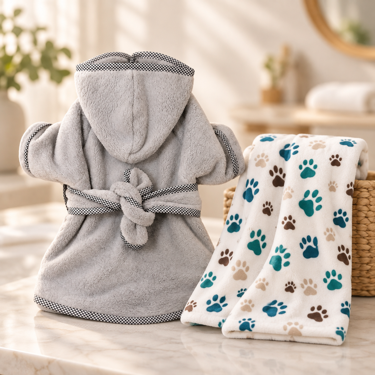 Bath Robes & Towels