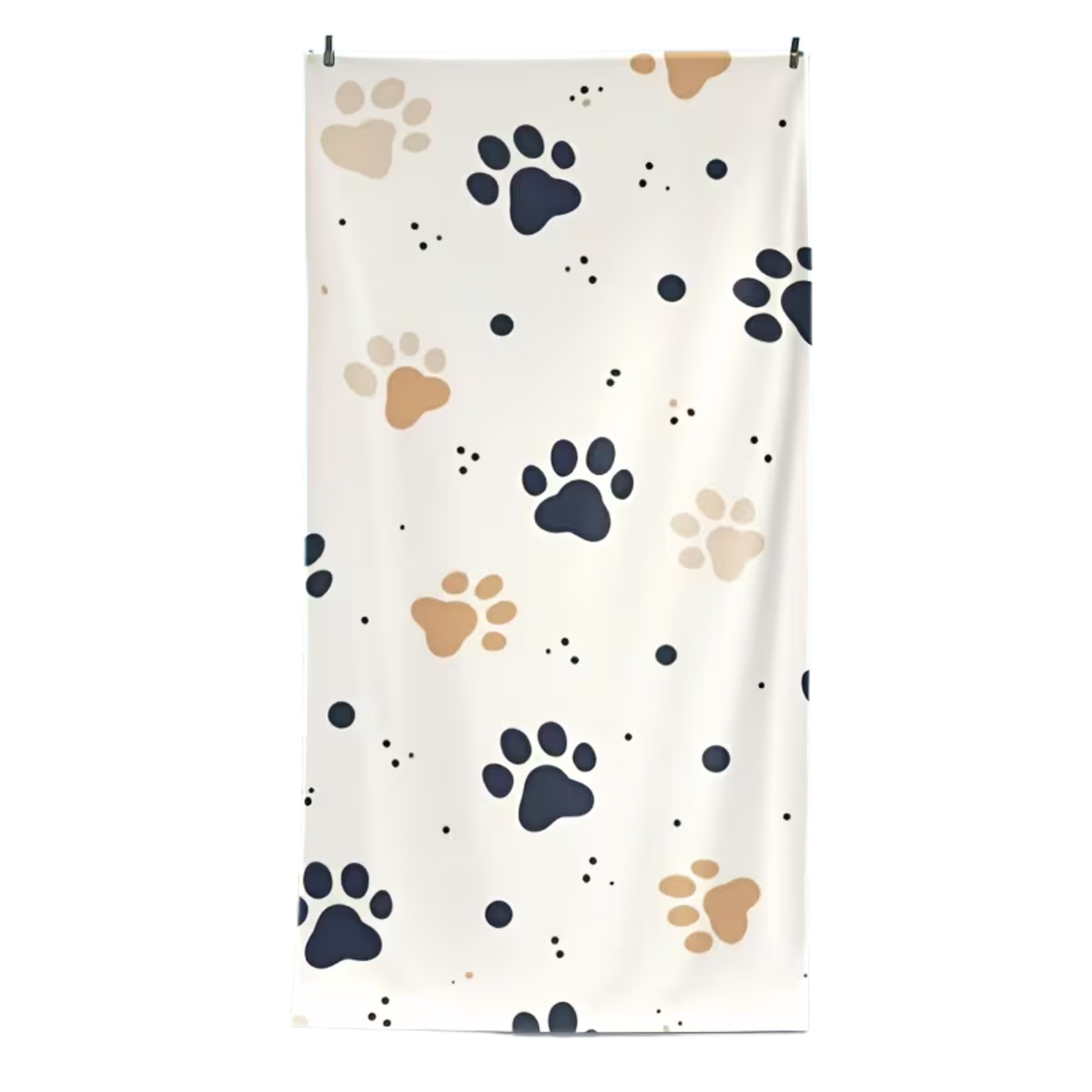 Paw Drift Beach Towel