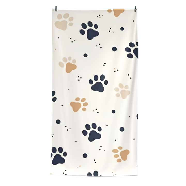 Paw Drift Beach Towel