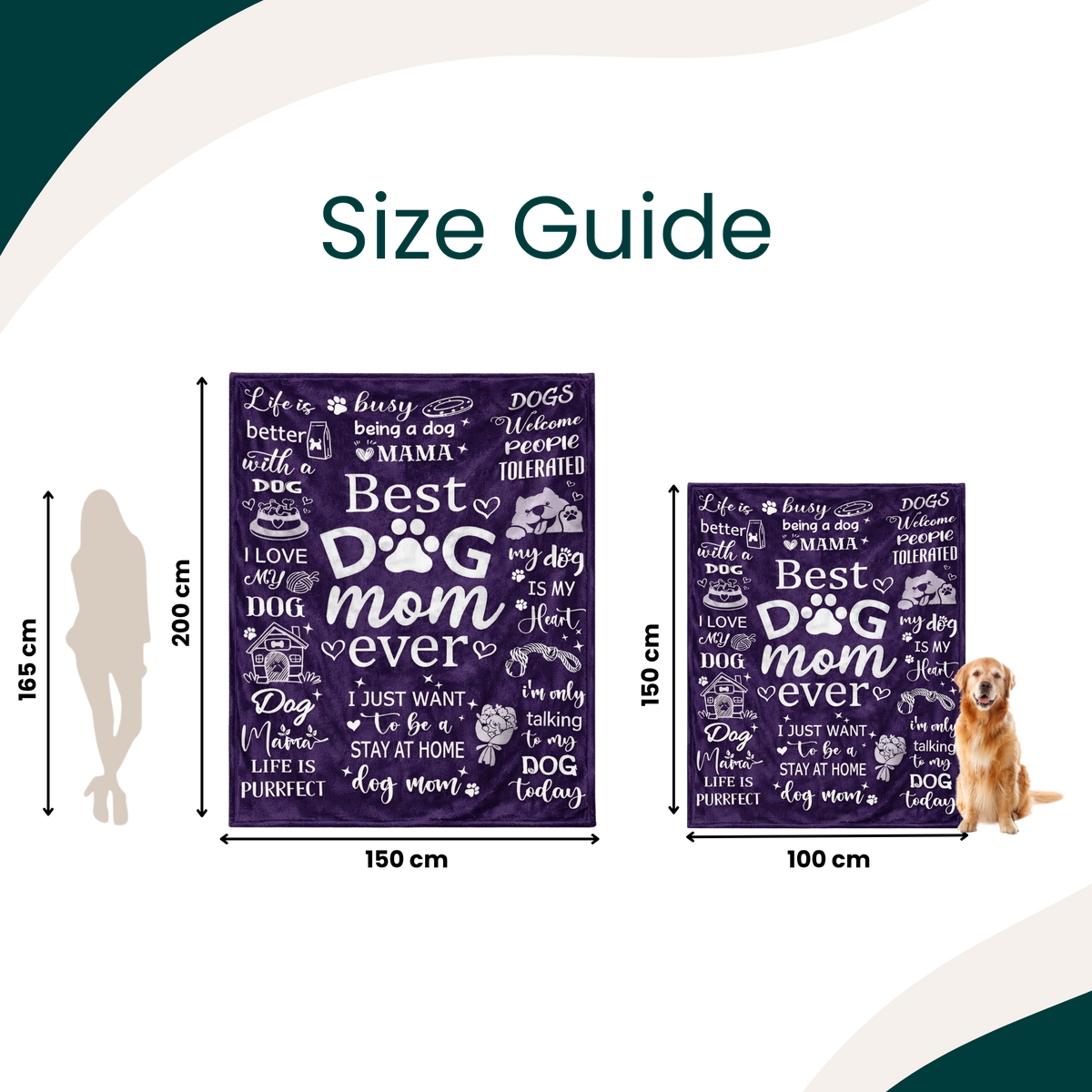 Best Dog Mom Blanket