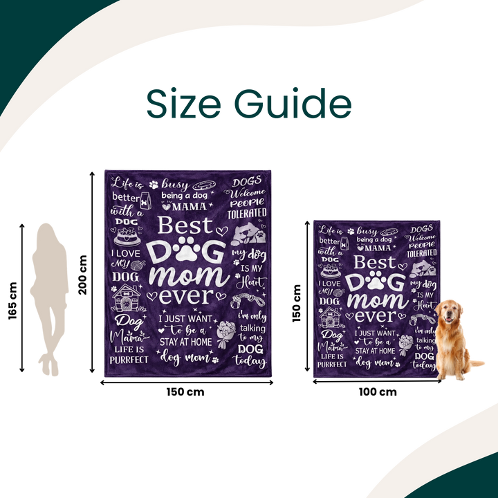 Best Dog Mom Blanket