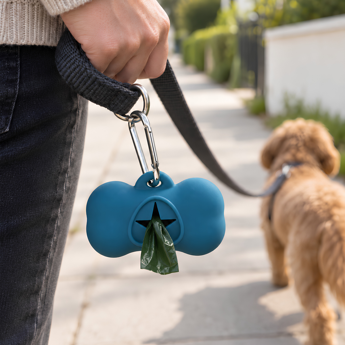 Bone Poop Bag Dispenser