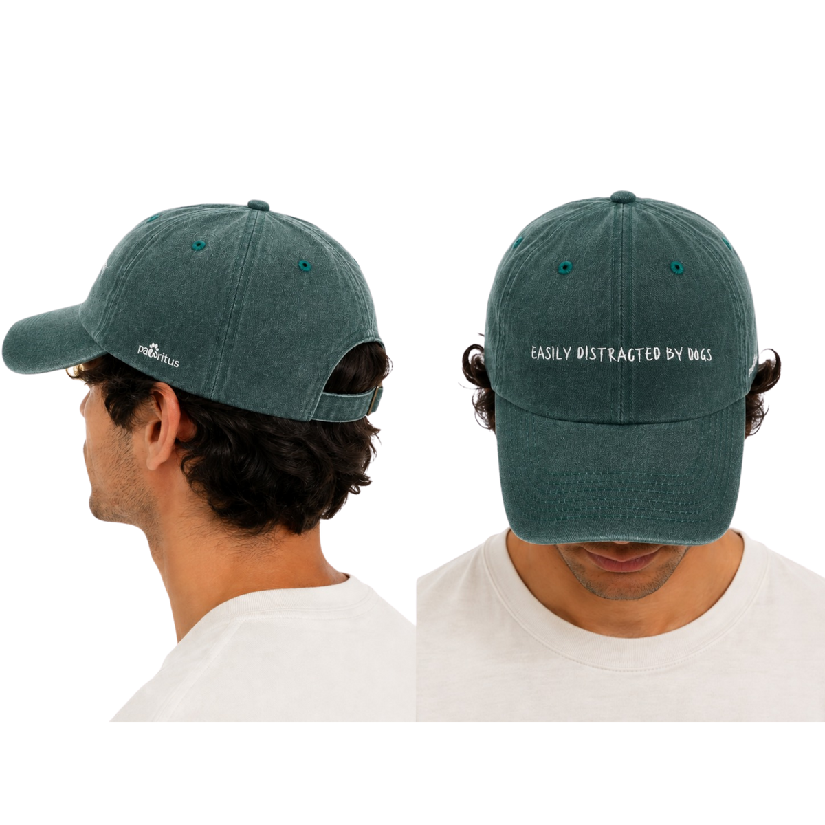 Easily Distracted by Dogs - Vintage Style Cap