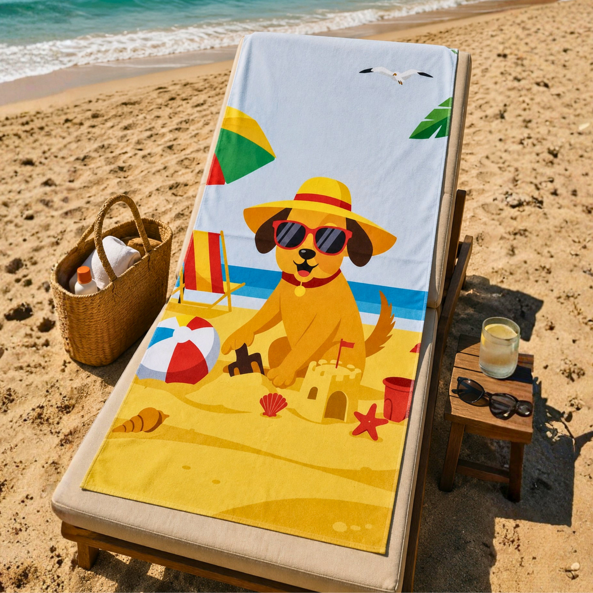 Golden Hour Beach Towel