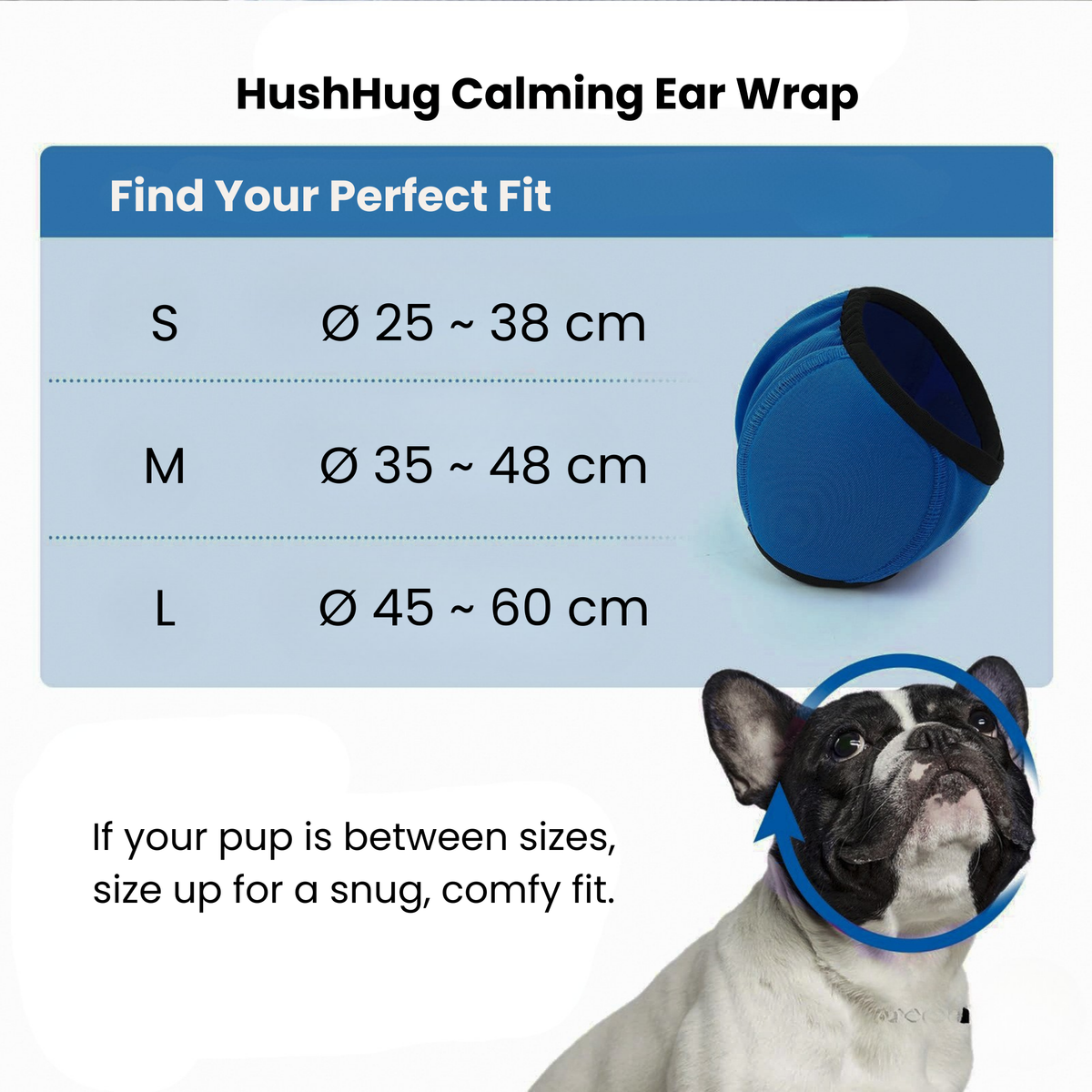 HushHug Calming Ear Wrap