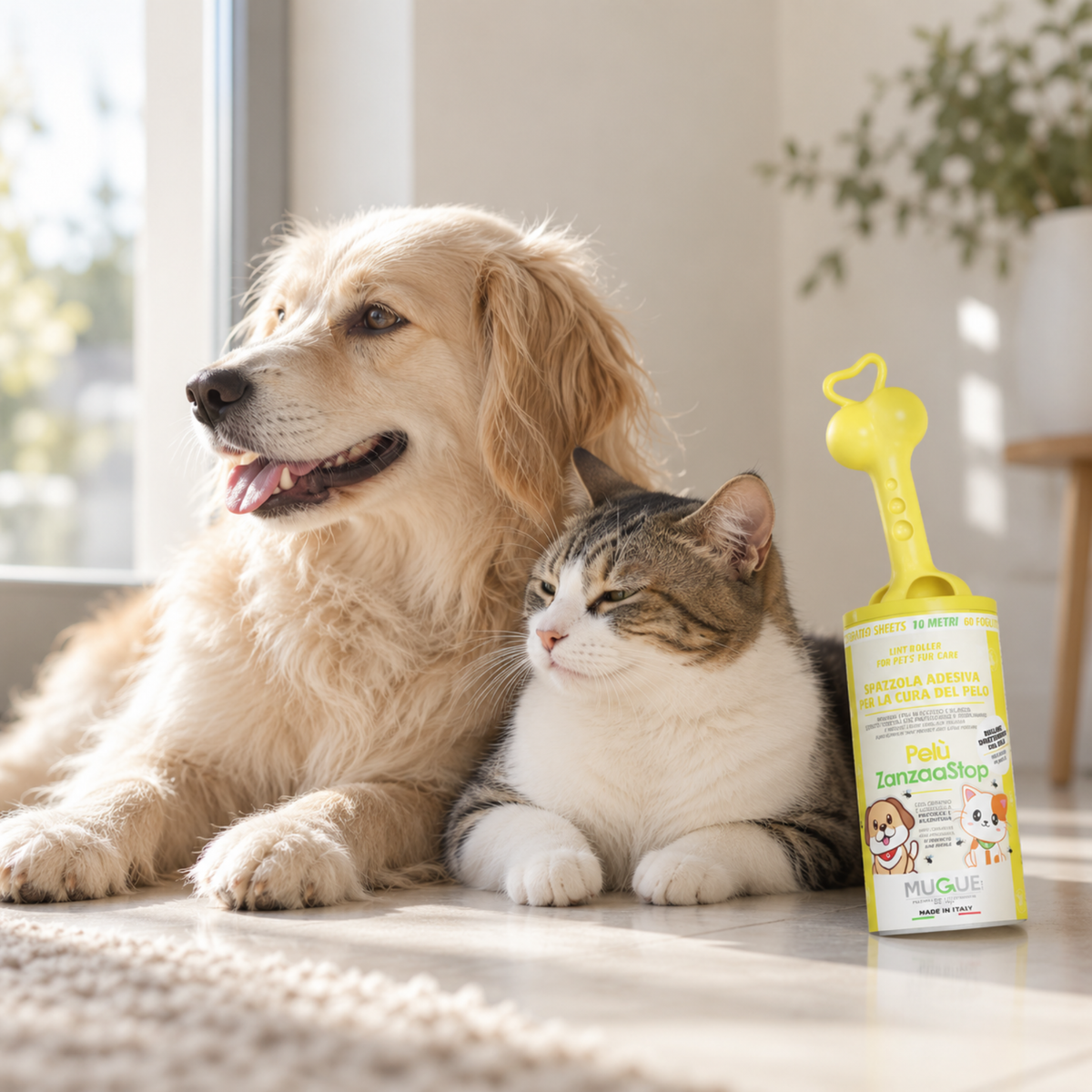 Pelù ZanzaaStop (Anti‑Mosquito) Pet Lint Roller