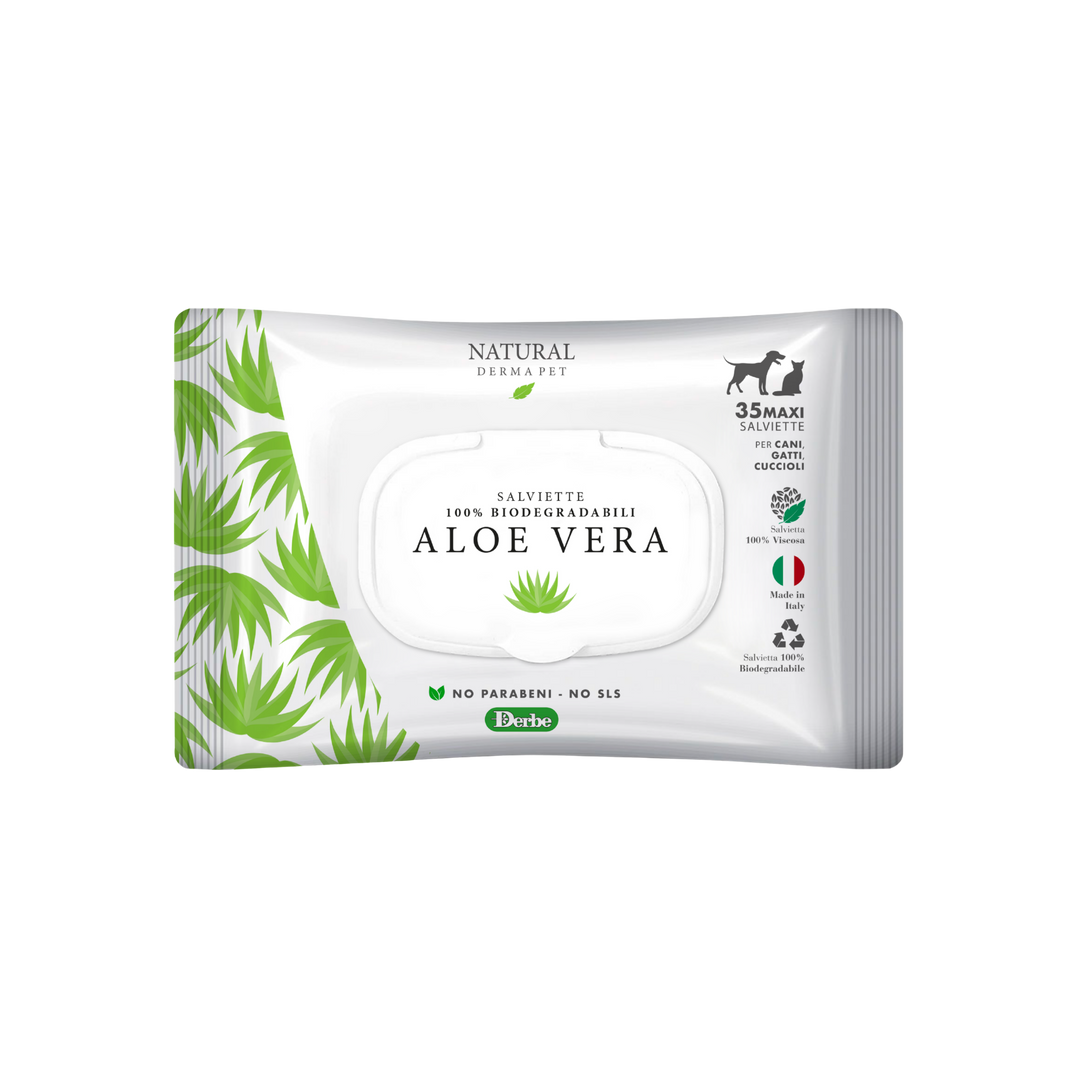 Aloe Vera Refreshing Cleansing Wipes (pH Balanced)