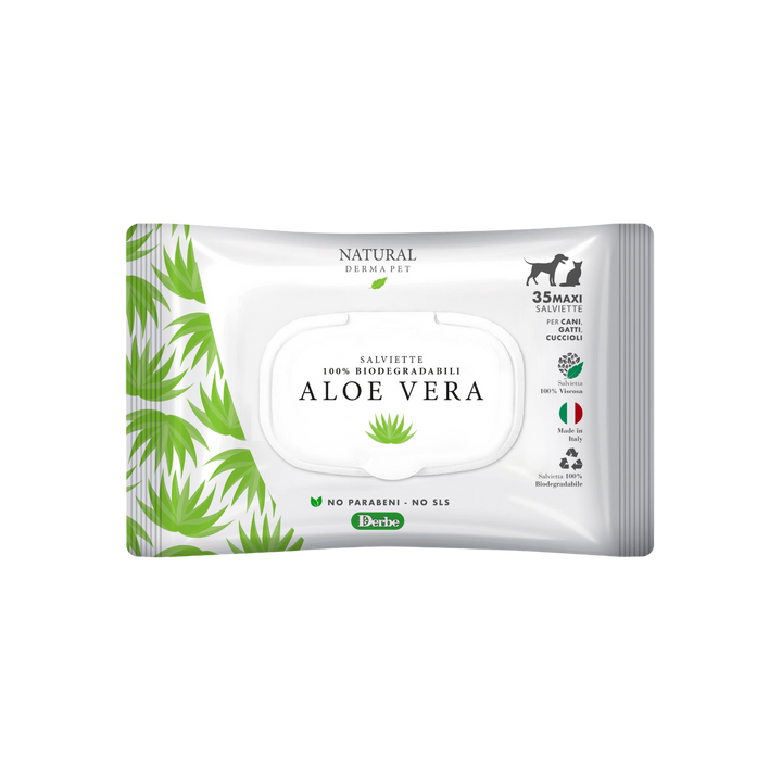 Aloe Vera Refreshing Cleansing Wipes (pH Balanced)