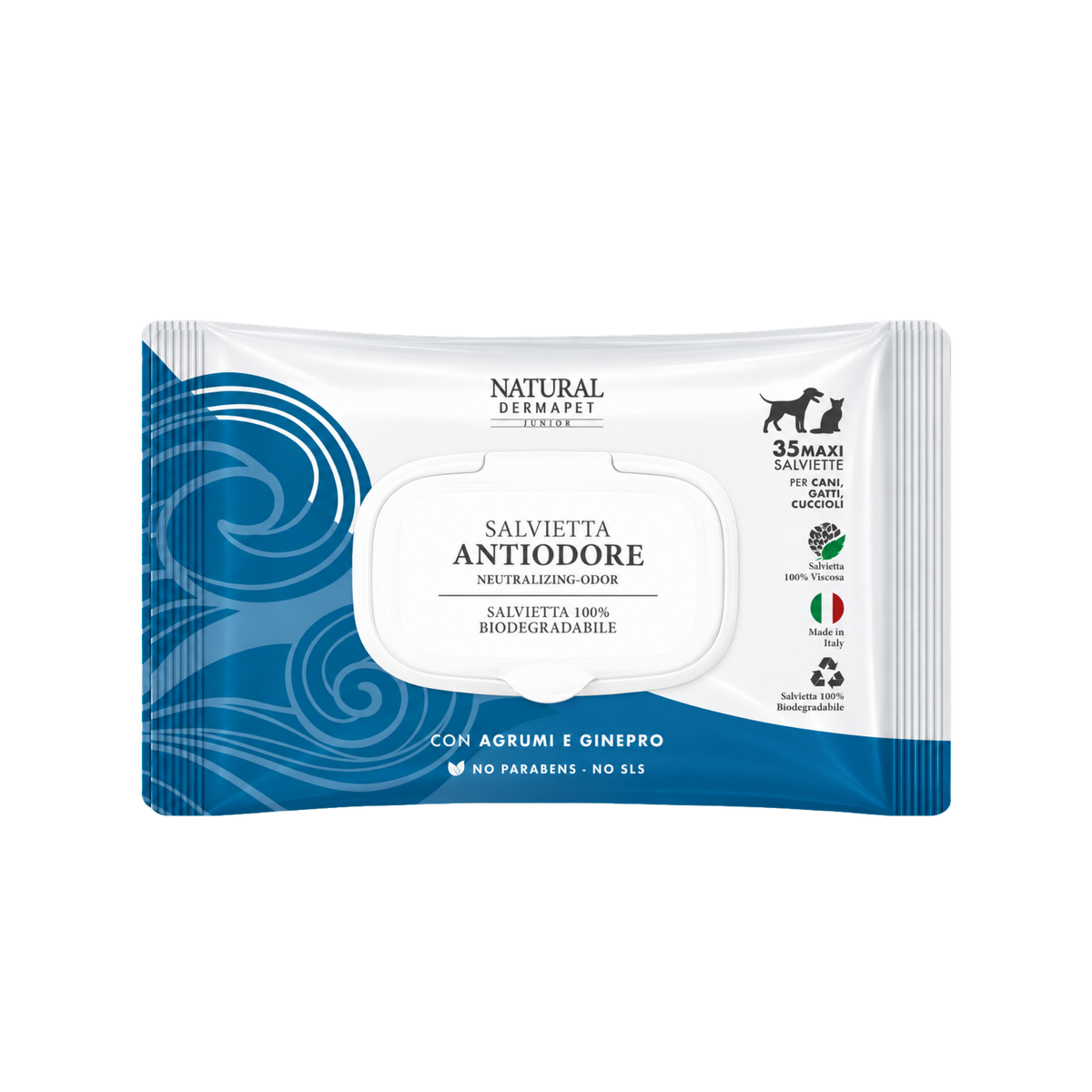 Pet Coat Deodorizing Wipes