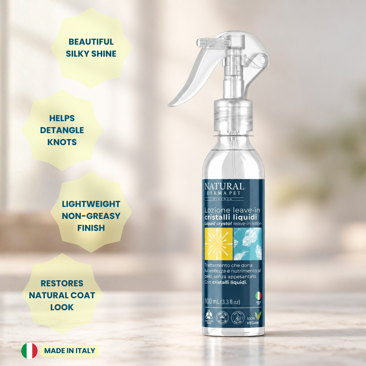 Finishing Coat Lotion - Liquid Crystal Leave-In for Silky Shine
