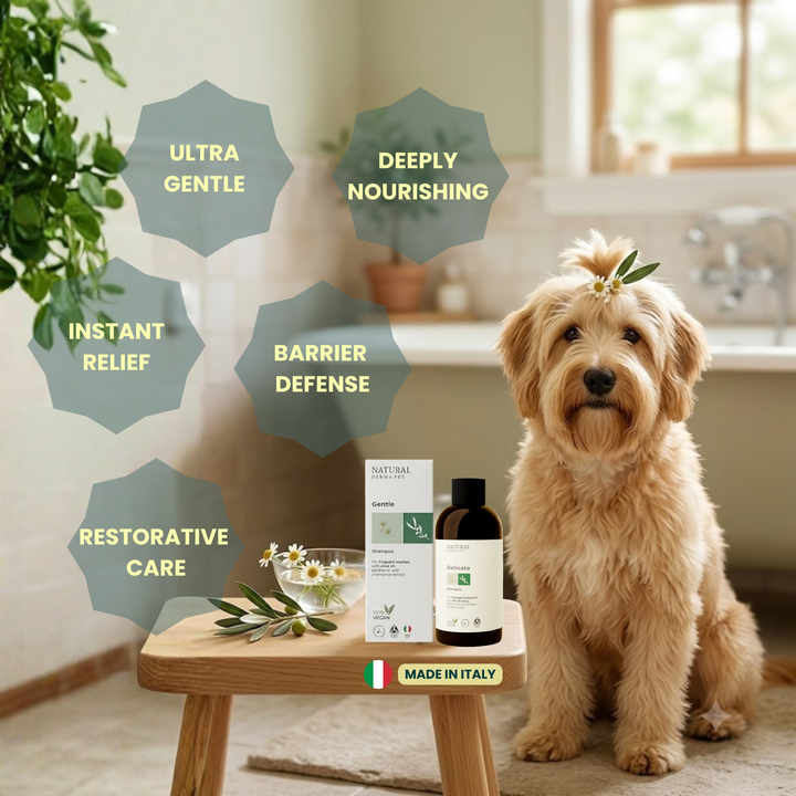 Gentle Pet Shampoo with Olive Oil & Chamomile