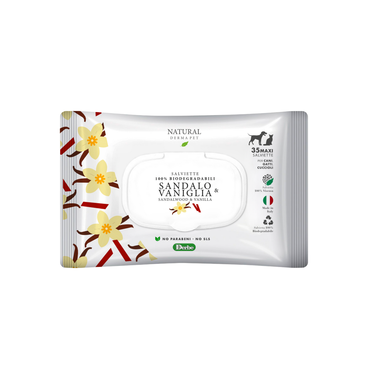 Sandalwood & Vanilla Coat Cleansing Wipes