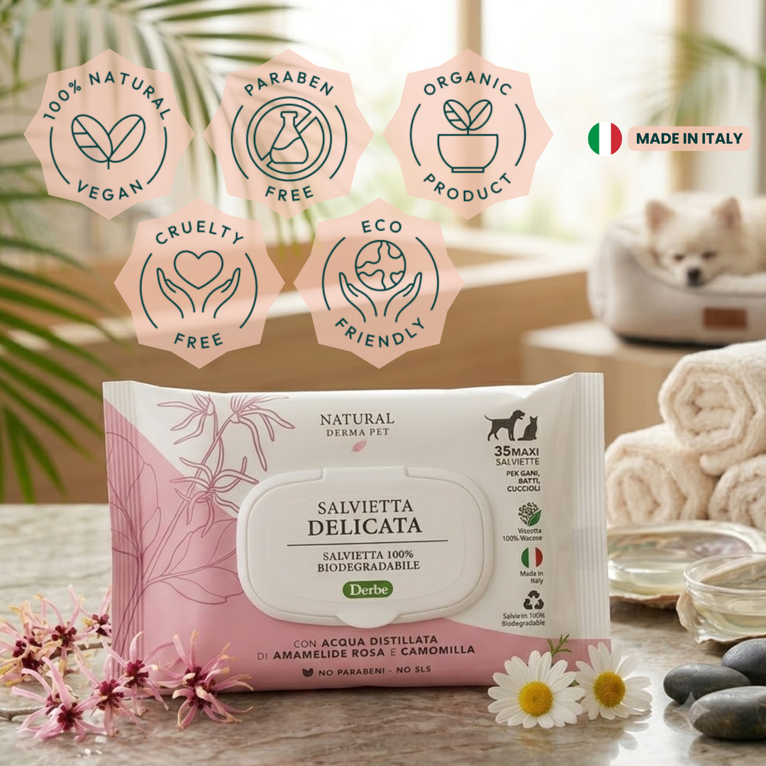 Sensitive Coat Cleansing Wipes (Fragrance-Free)
