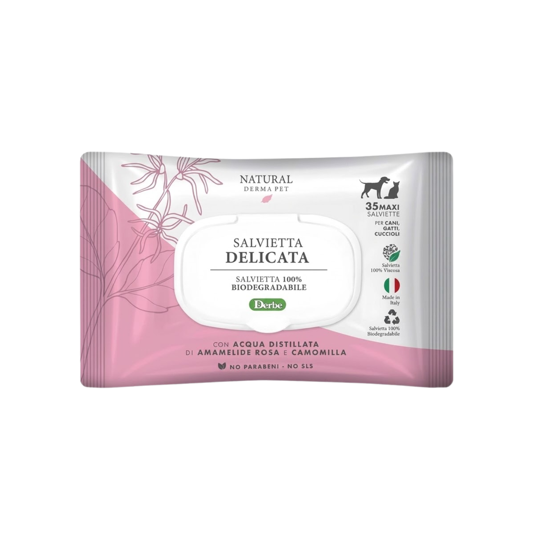 Sensitive Coat Cleansing Wipes (Fragrance-Free)