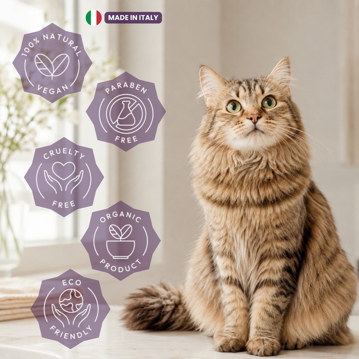 Soothing Cat Shampoo with Chamomile & Mallow