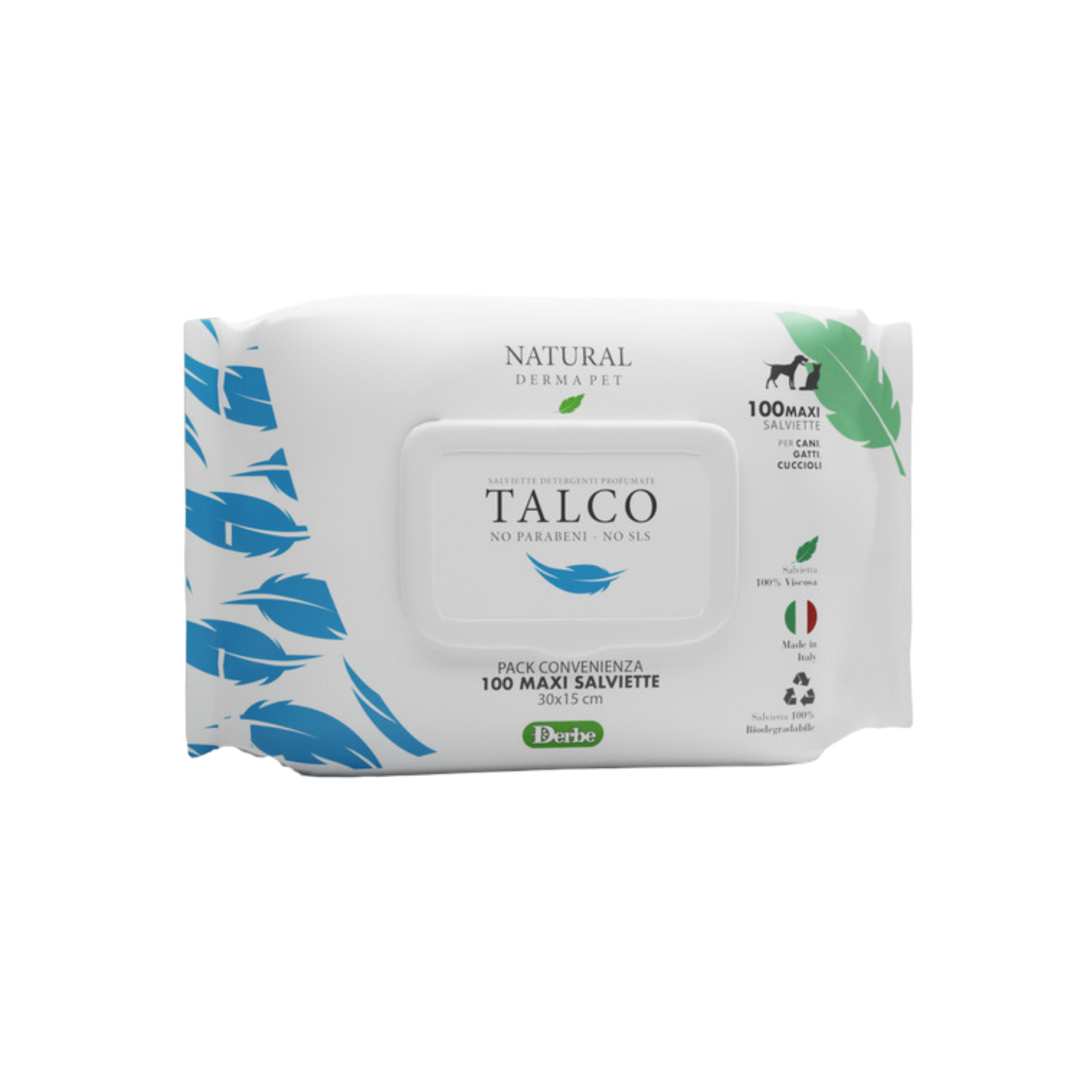 Talcum-Scent Cleansing Wipes