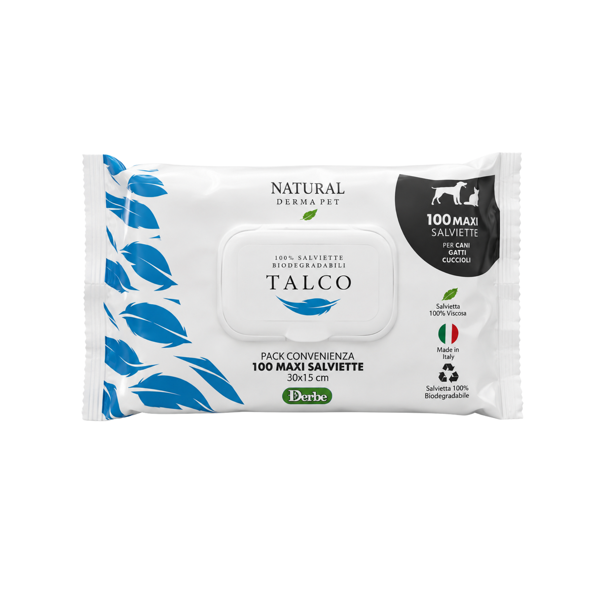 Talcum-Scent Coat Cleansing Wipes
