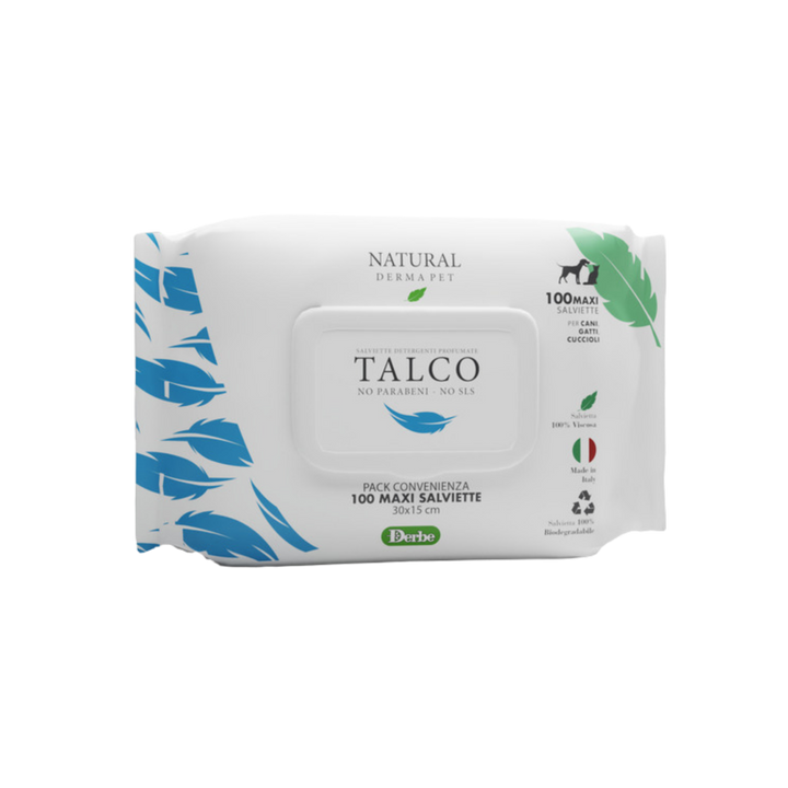 Talcum-Scent Cleansing Wipes