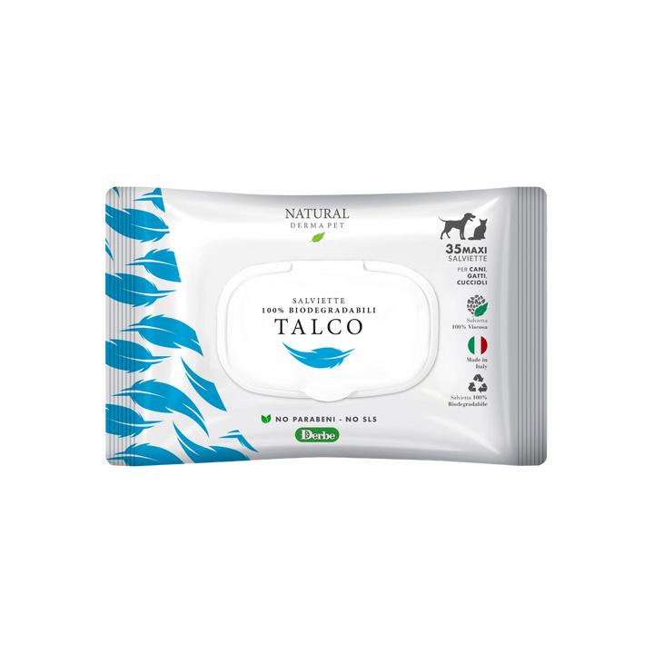 Talcum-Scent Cleansing Wipes