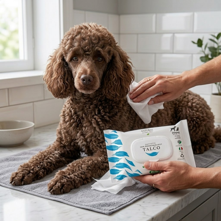 Talcum-Scent Cleansing Wipes