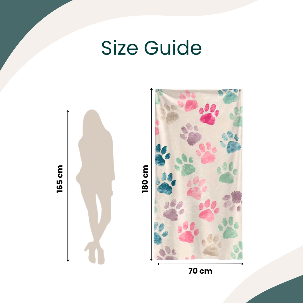 Pastel Bloom Beach Towel