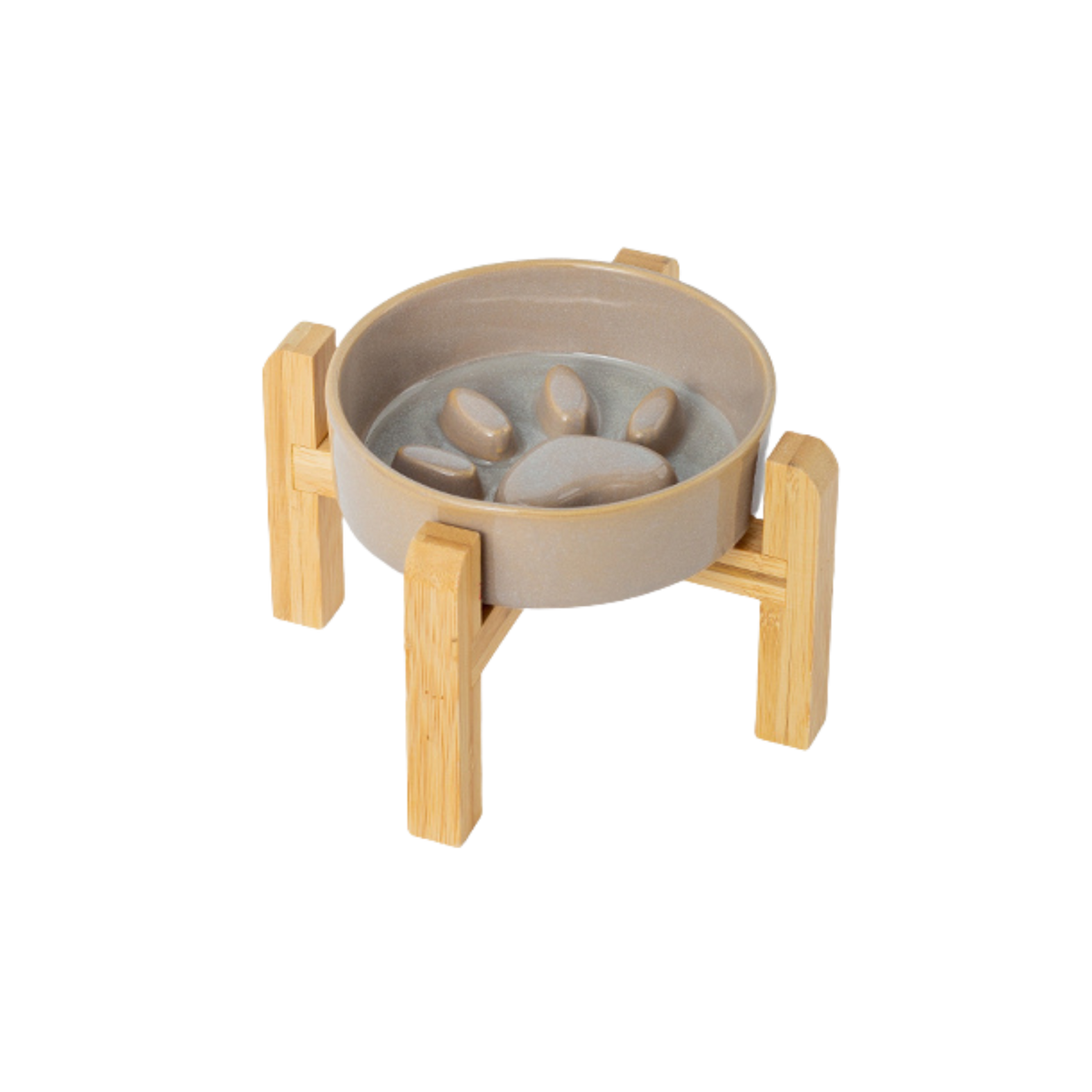 PawNest Slow-Feeder Bowl