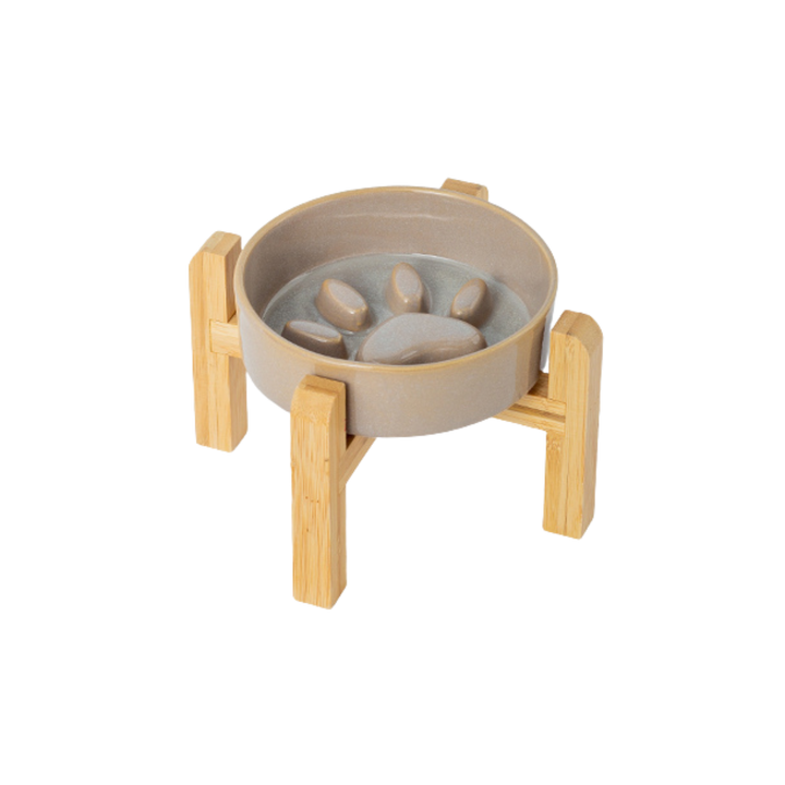 PawNest Slow-Feeder Bowl