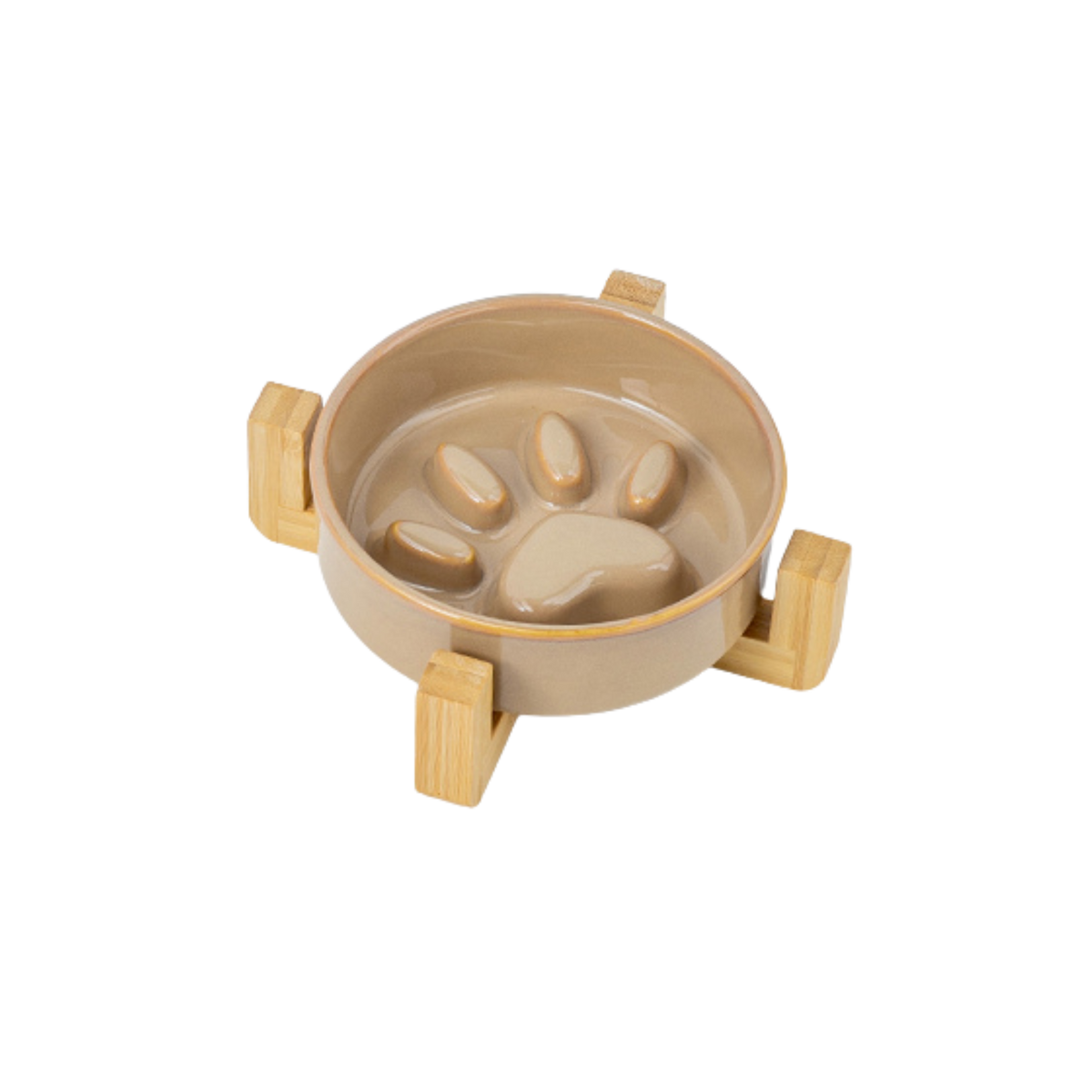 PawNest Slow-Feeder Bowl