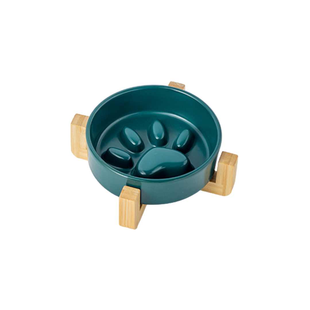PawNest Slow-Feeder Bowl
