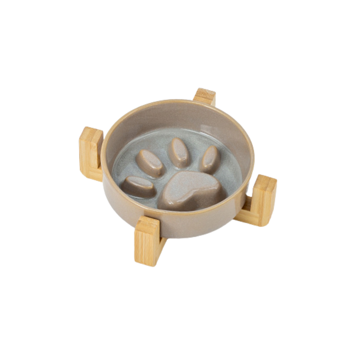 PawNest Slow-Feeder Bowl