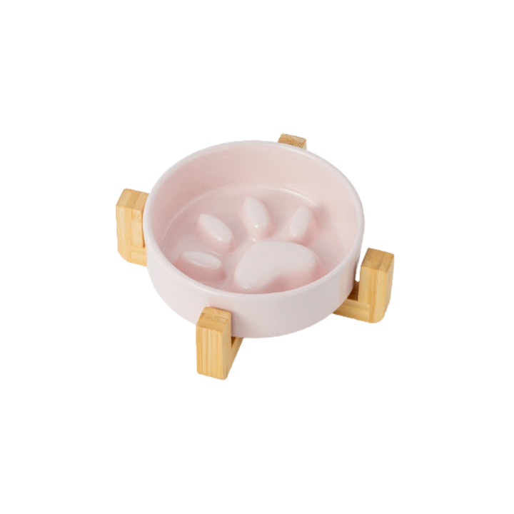 PawNest Slow-Feeder Bowl