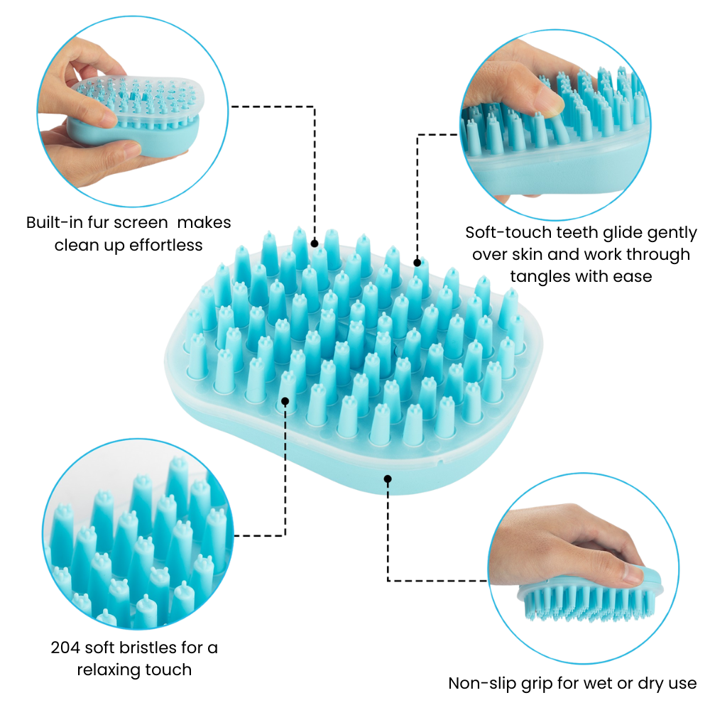 Pet Massage Bath Brush