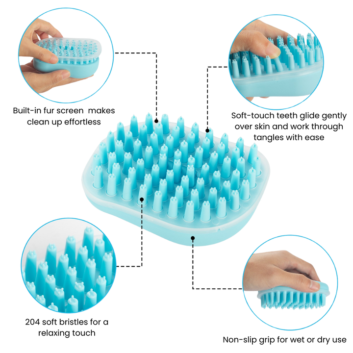 Pet Massage Bath Brush