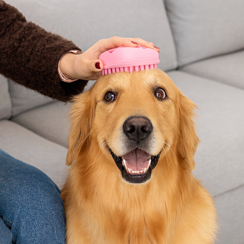 Pet Massage Bath Brush