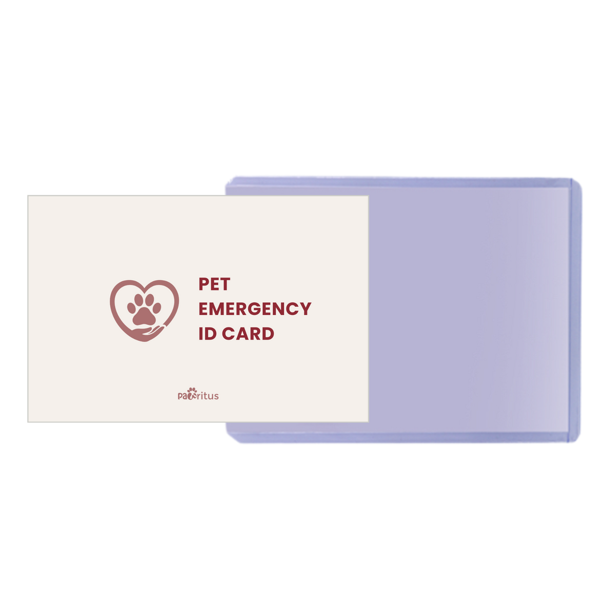 Pet Emergency ID Card
