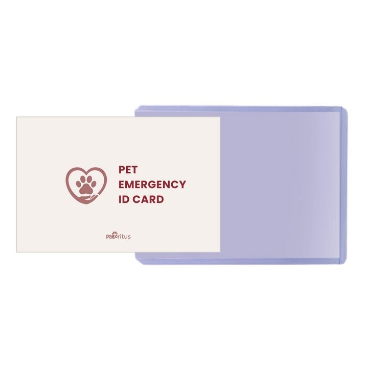 Pet Emergency ID Card